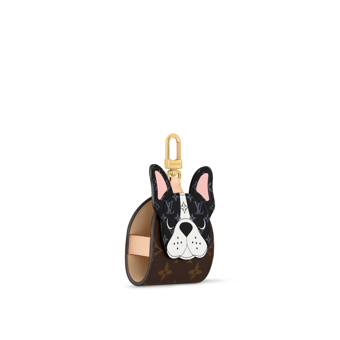 LOUIS VUITTON 2024 Frnch Bulldog Bag Charm Key Chain